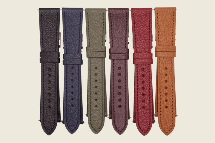 Chevre Sully Stitched Strap