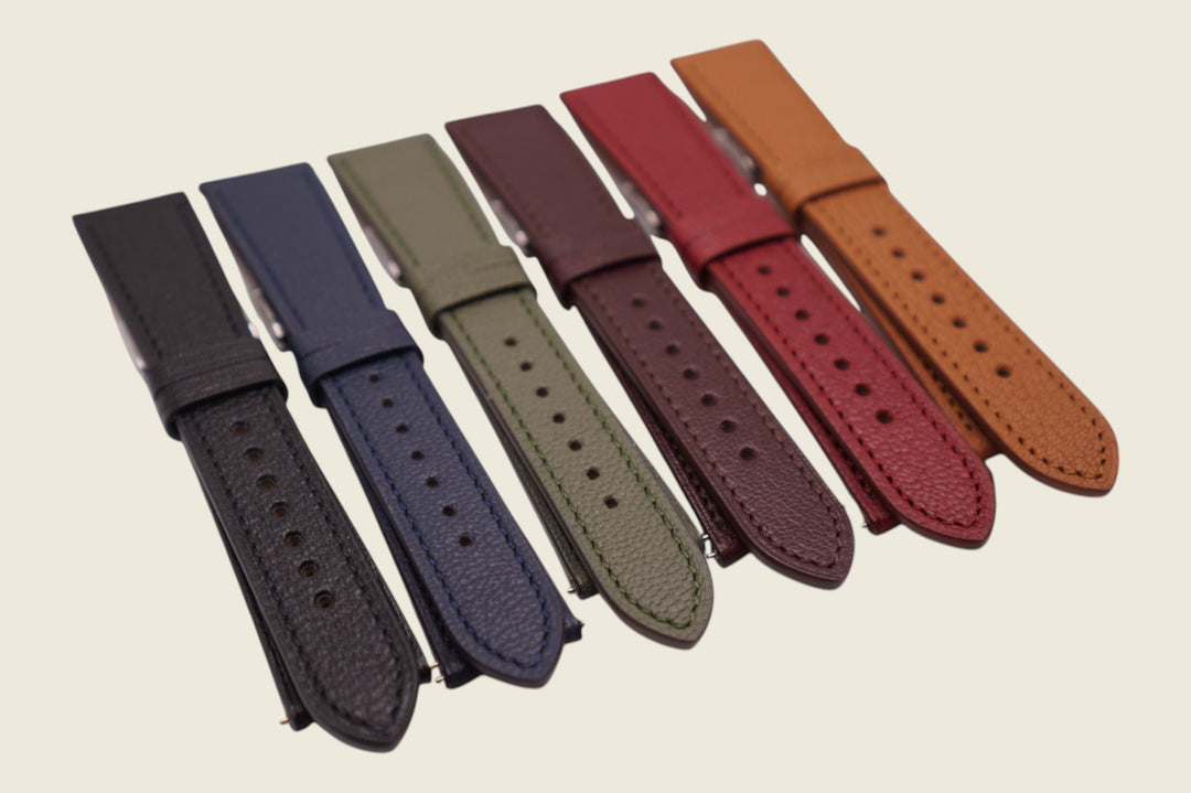 Chevre Sully Stitched Strap