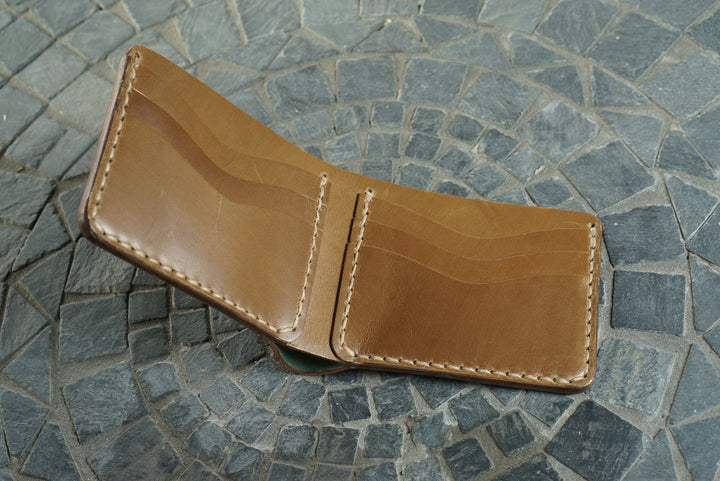 Bulwark - Horween Black Shell Cordovan and Natural Chromexcel Horsehide