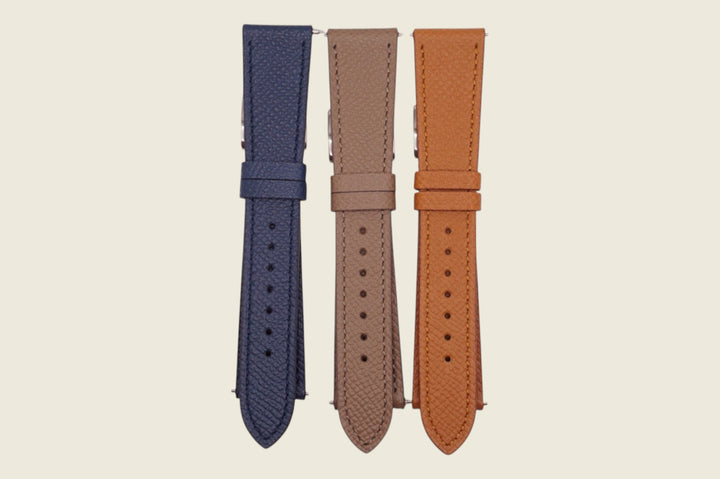 Epsom Calf Stitched Strap