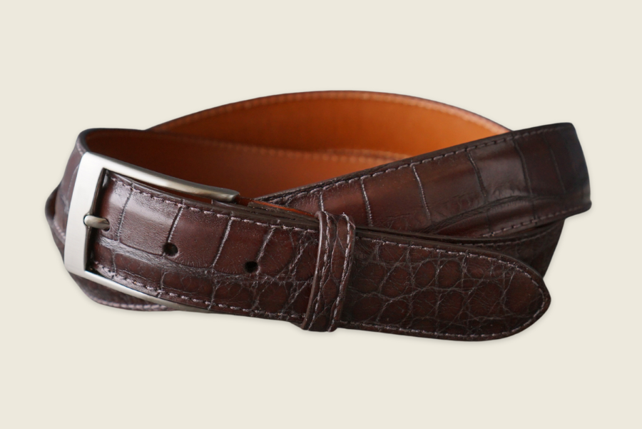 Guardian Belt - Heng Long Antique Cigar American Alligator