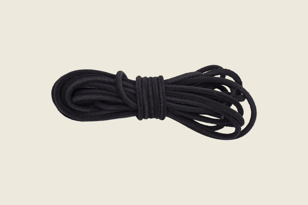 72" Italian Round Cord Leather Laces