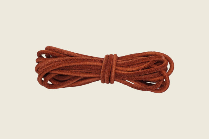 72" Italian Round Cord Leather Laces