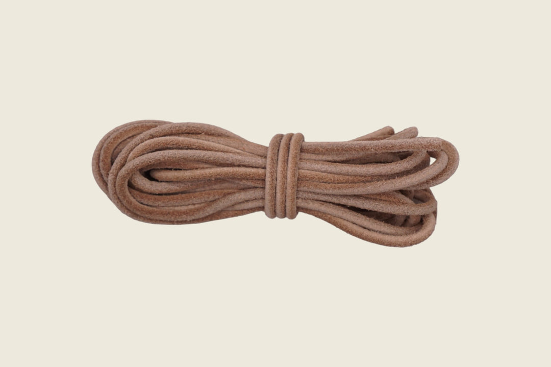 72" Italian Round Cord Leather Laces