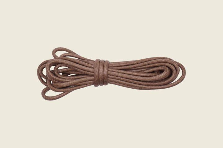 60" Italian Round Waxed Laces