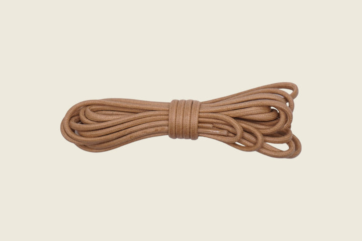 60" Italian Round Waxed Laces