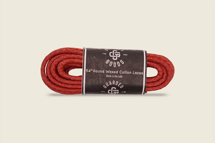 54" Round Braided Cord Waxed Boot Laces