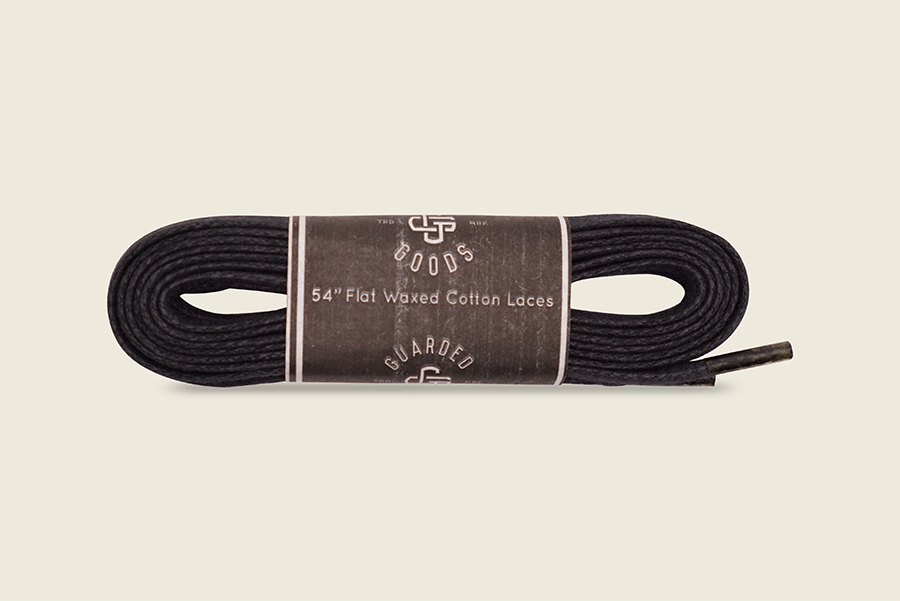 54" Wide Flat Waxed Boot Laces