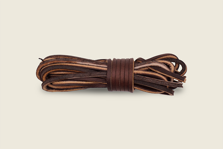 72" American Tanned Steerhide Leather Boot Laces