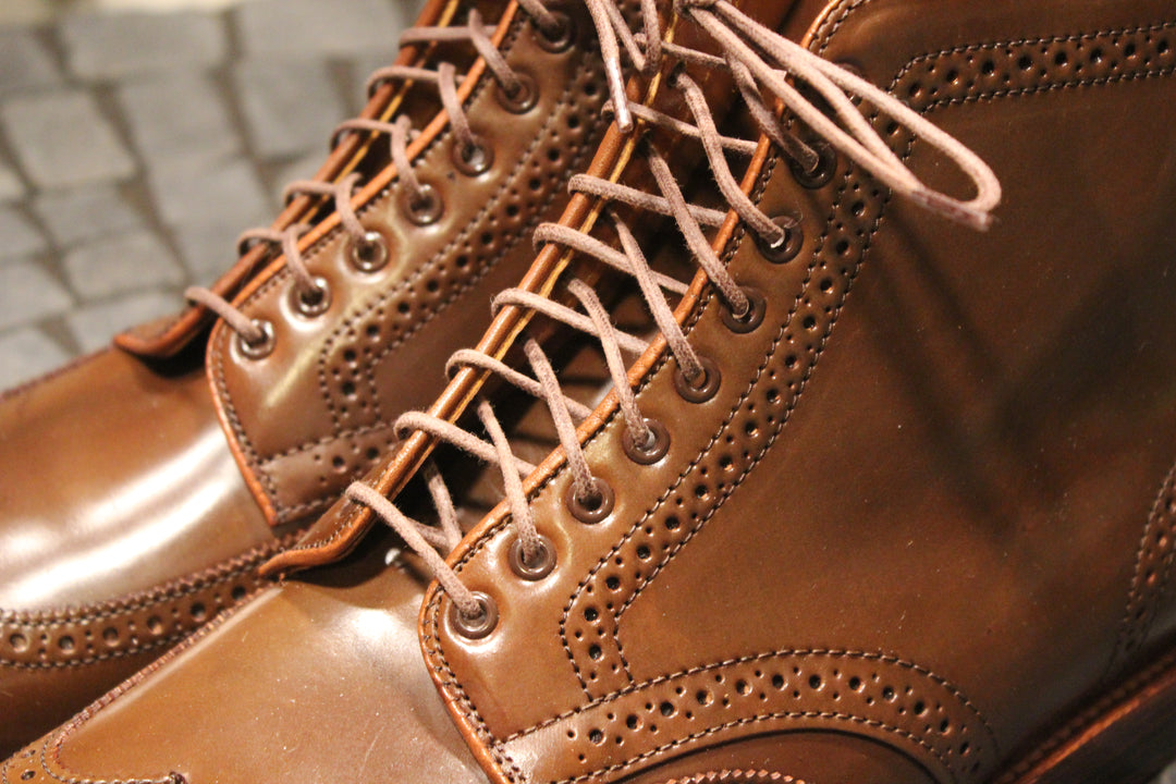 54" Thin Round Cord Waxed Boot Laces